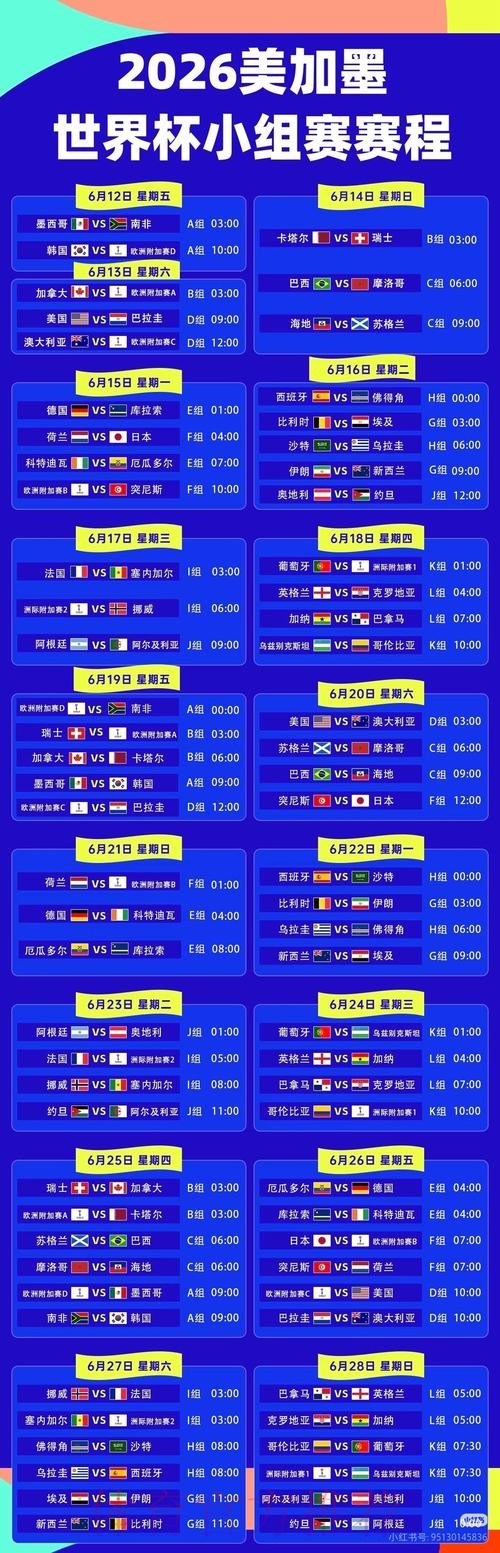 2026世界杯直播中国时间全程直播怎么看 2026世界杯直播中国时间全程直播怎么看